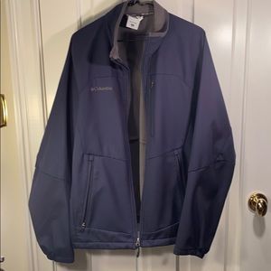 Columbia navy fleece jacket